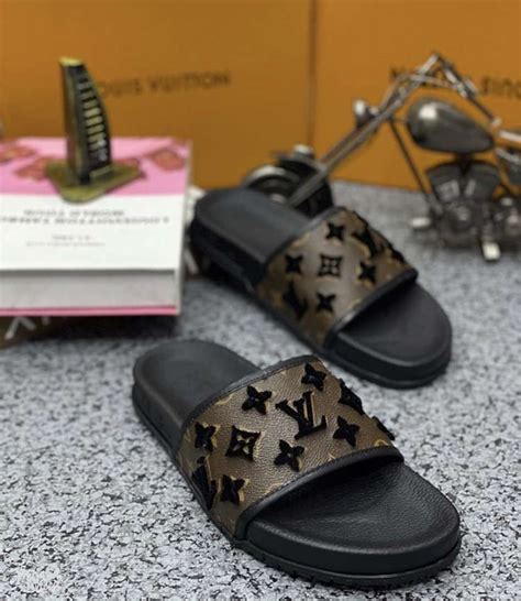 louis vuitton slides for men|Men's Sandals .